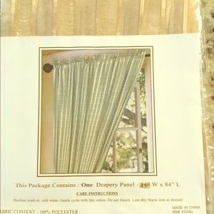 Chelsea Collection Champagne Drapery Panel 4 pkg